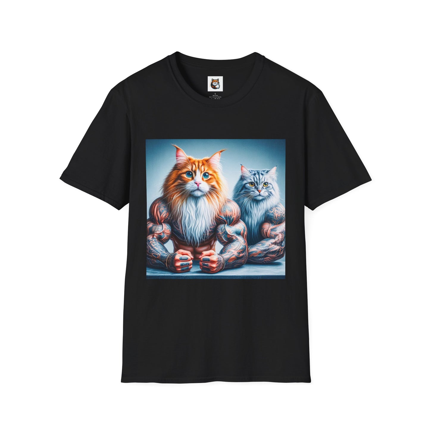Norwegian Forest Cat Unisex Softstyle T-Shirt