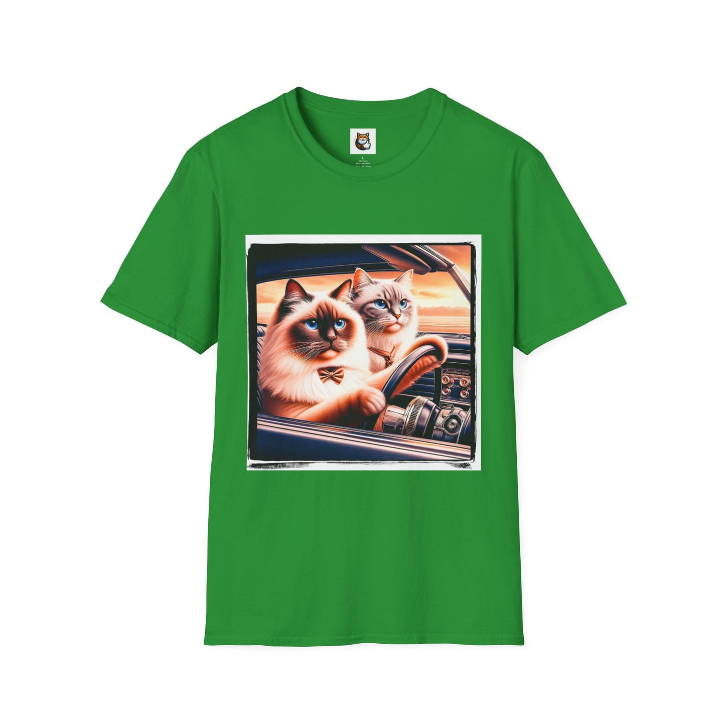 Wacky Birman Unisex Softstyle T-Shirt
