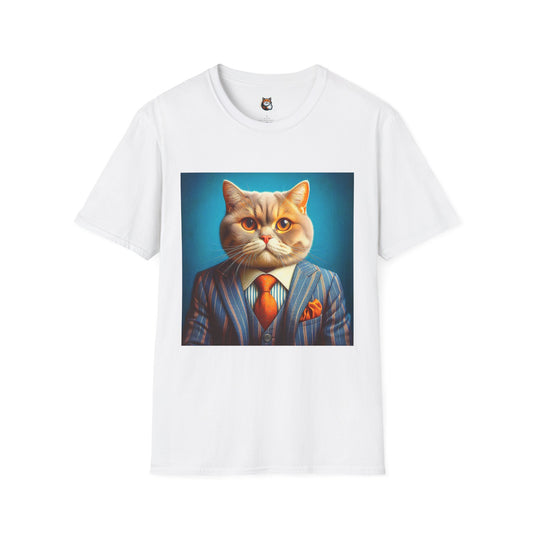 Domestic Cat Unisex Softstyle T-Shirt