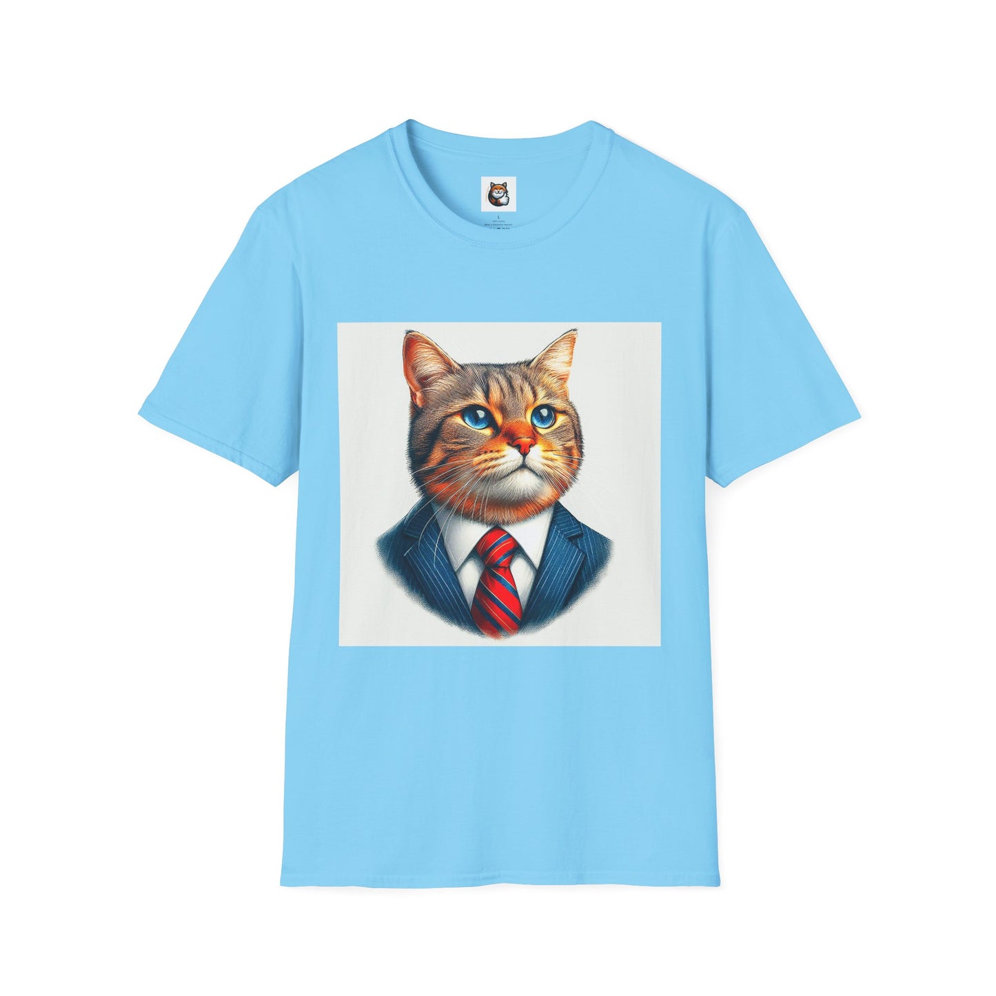 Domestic Cat Unisex Softstyle T-Shirt