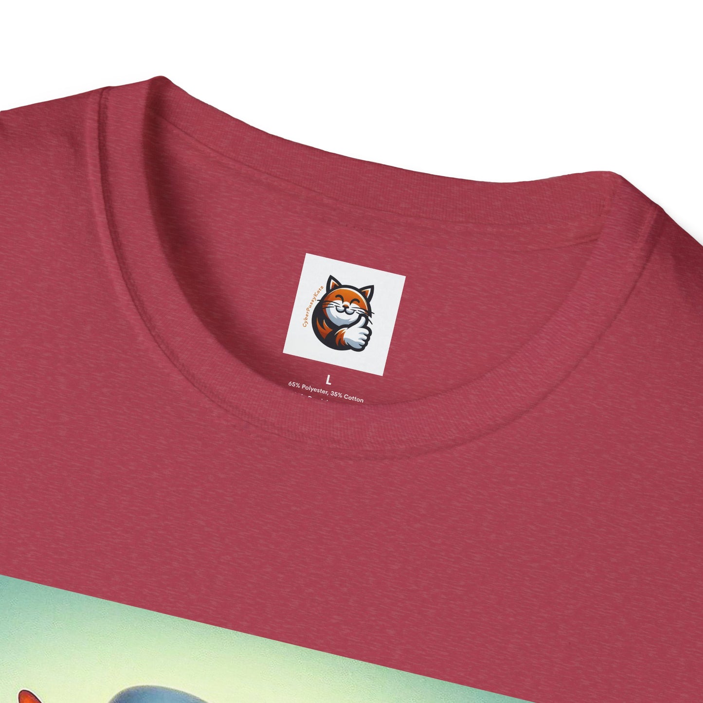 Wacky Oriental Shorthair Unisex Softstyle T-Shirt