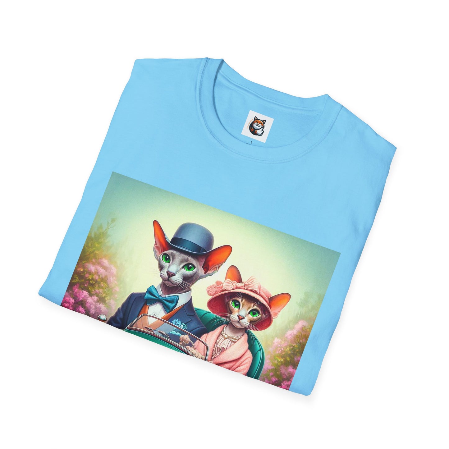 Wacky Oriental Shorthair Unisex Softstyle T-Shirt