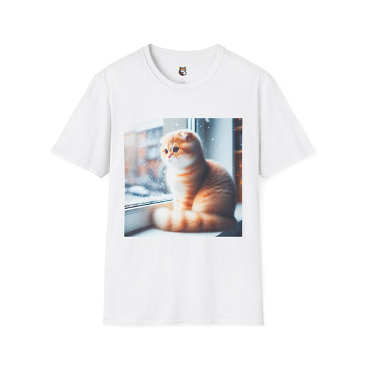 Scottish Fold Cat fluffy baby  T-Shirt