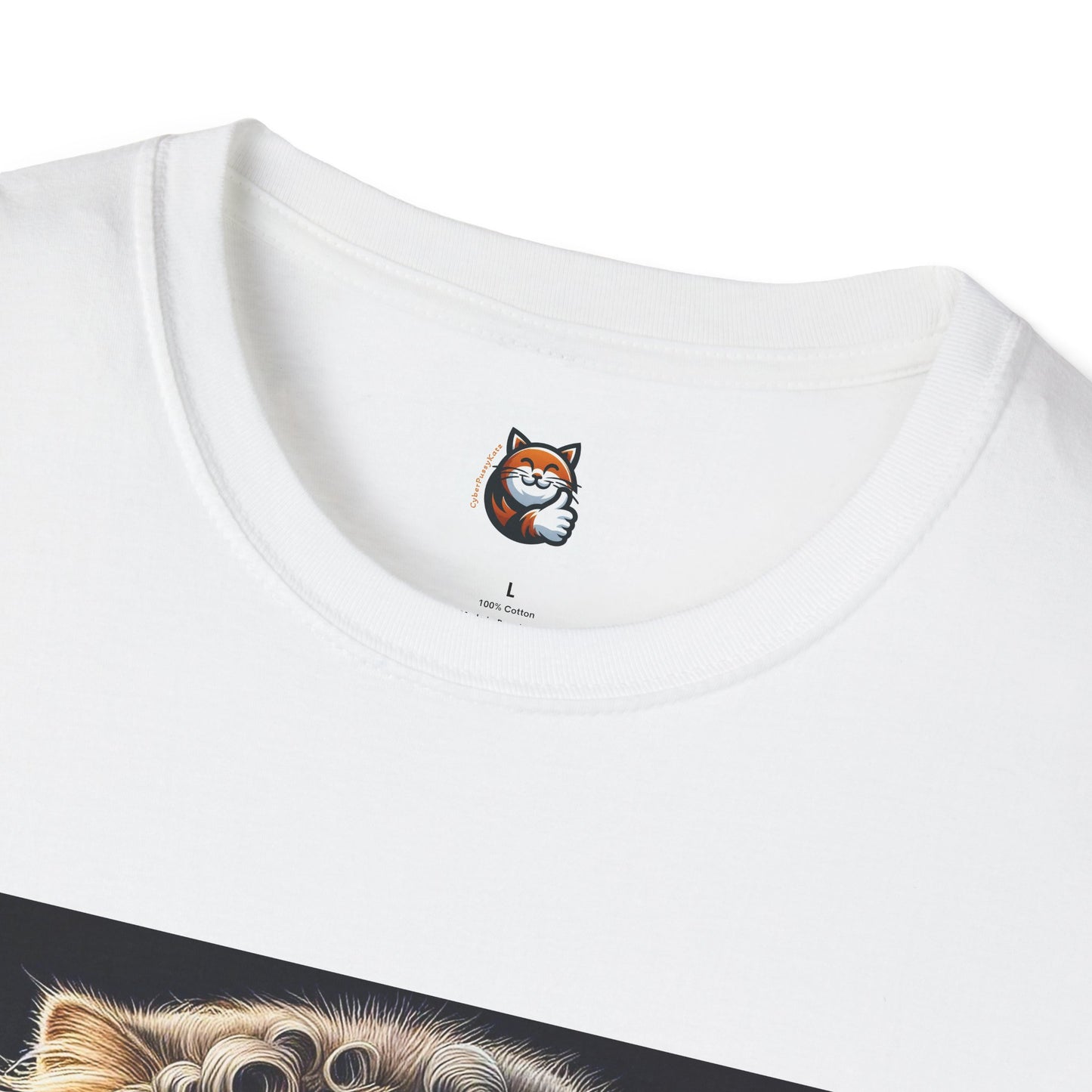 Selkirk Rex Cat T-Shirt business professional