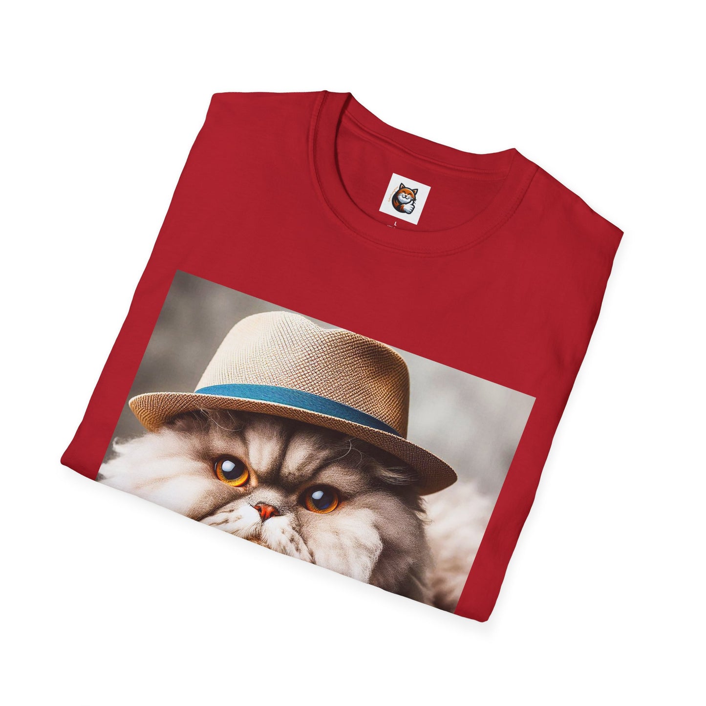 Selkirk Rex Cat T-Shirt top hat and bow tie