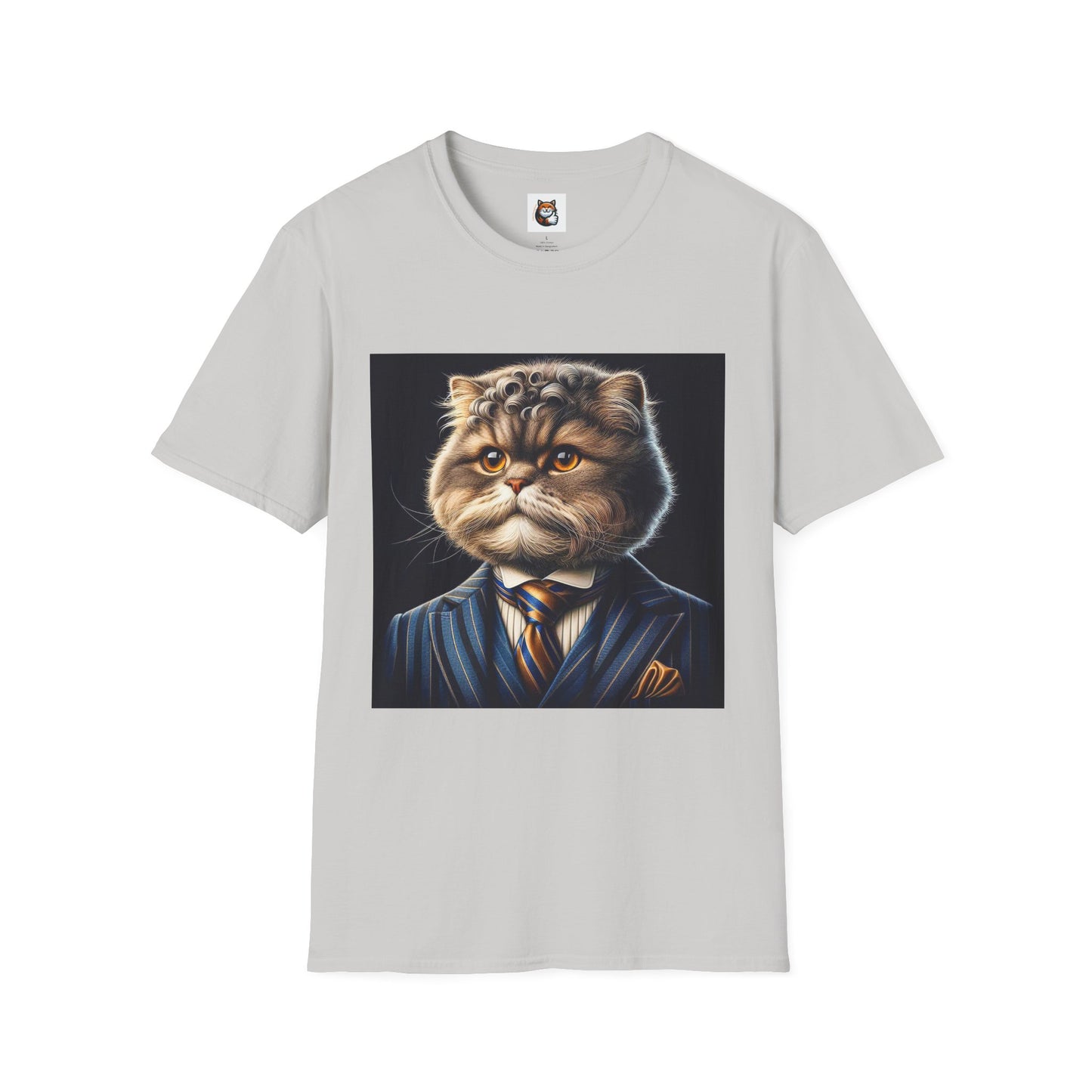 Selkirk Rex Cat T-Shirt business professional