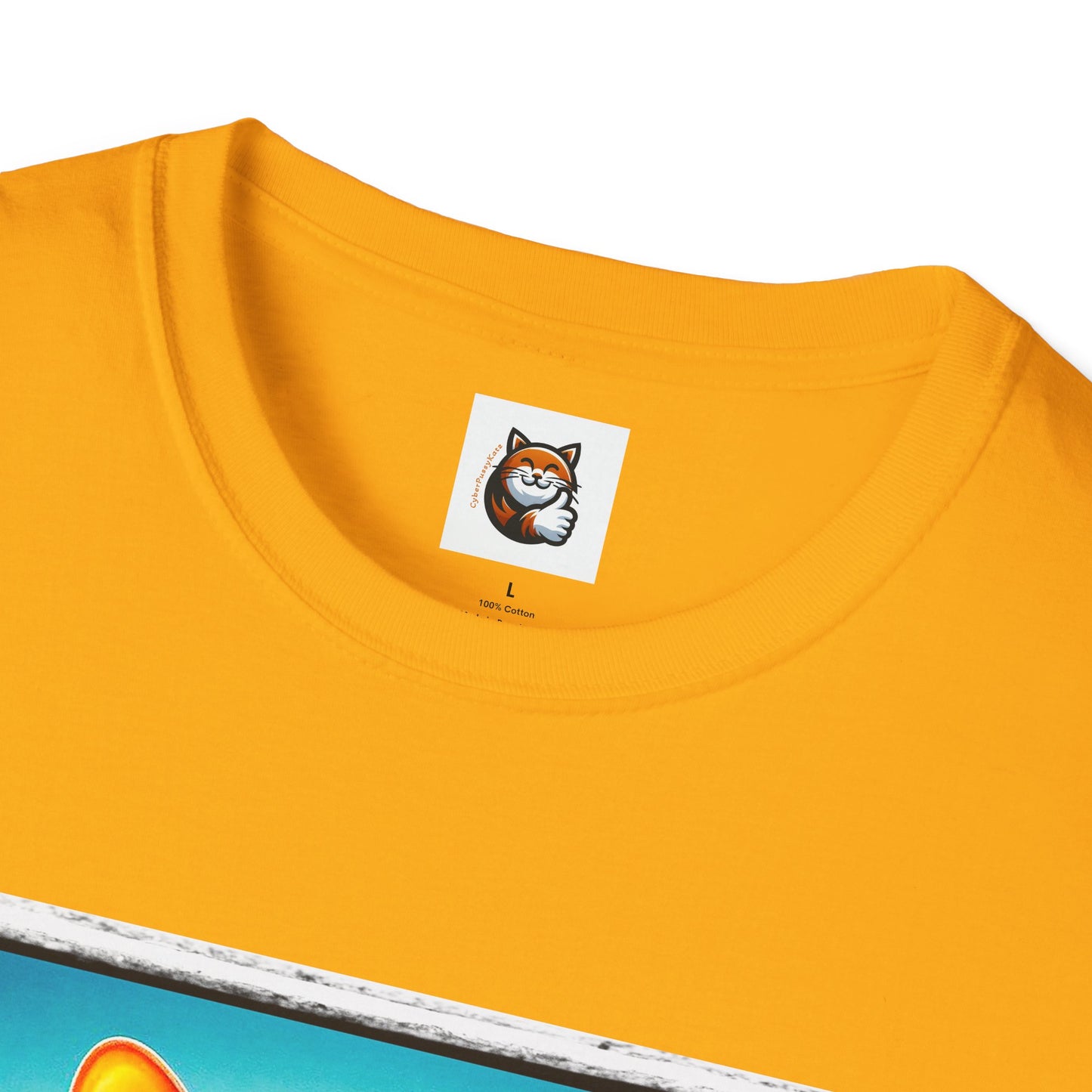 Cornish Rex Cat beach surfer  T-Shirt