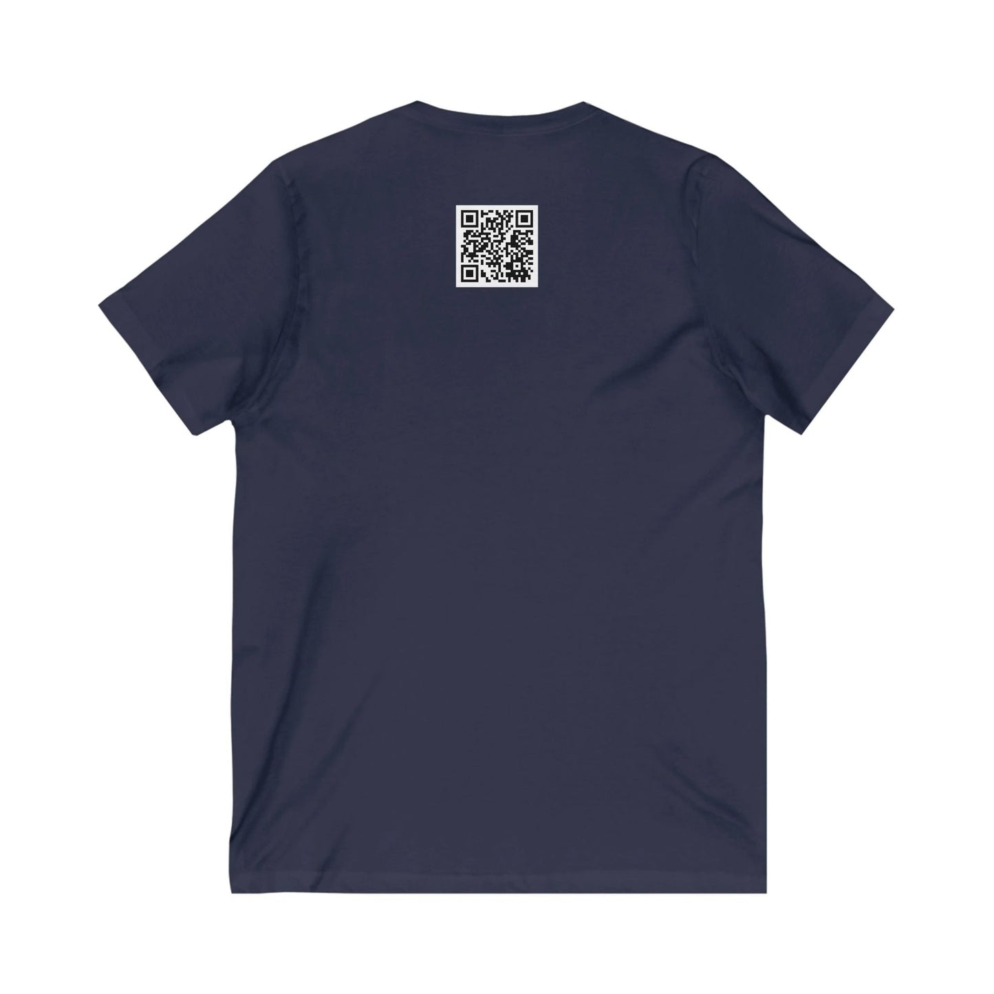 Cornish Rex Cat Unisex Jersey Short Sleeve V-Neck Tee by Printify