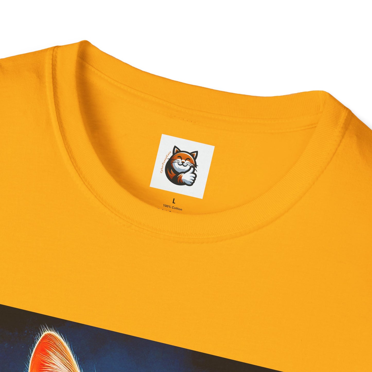 Domestic Cat Unisex suit and tie T-Shirt