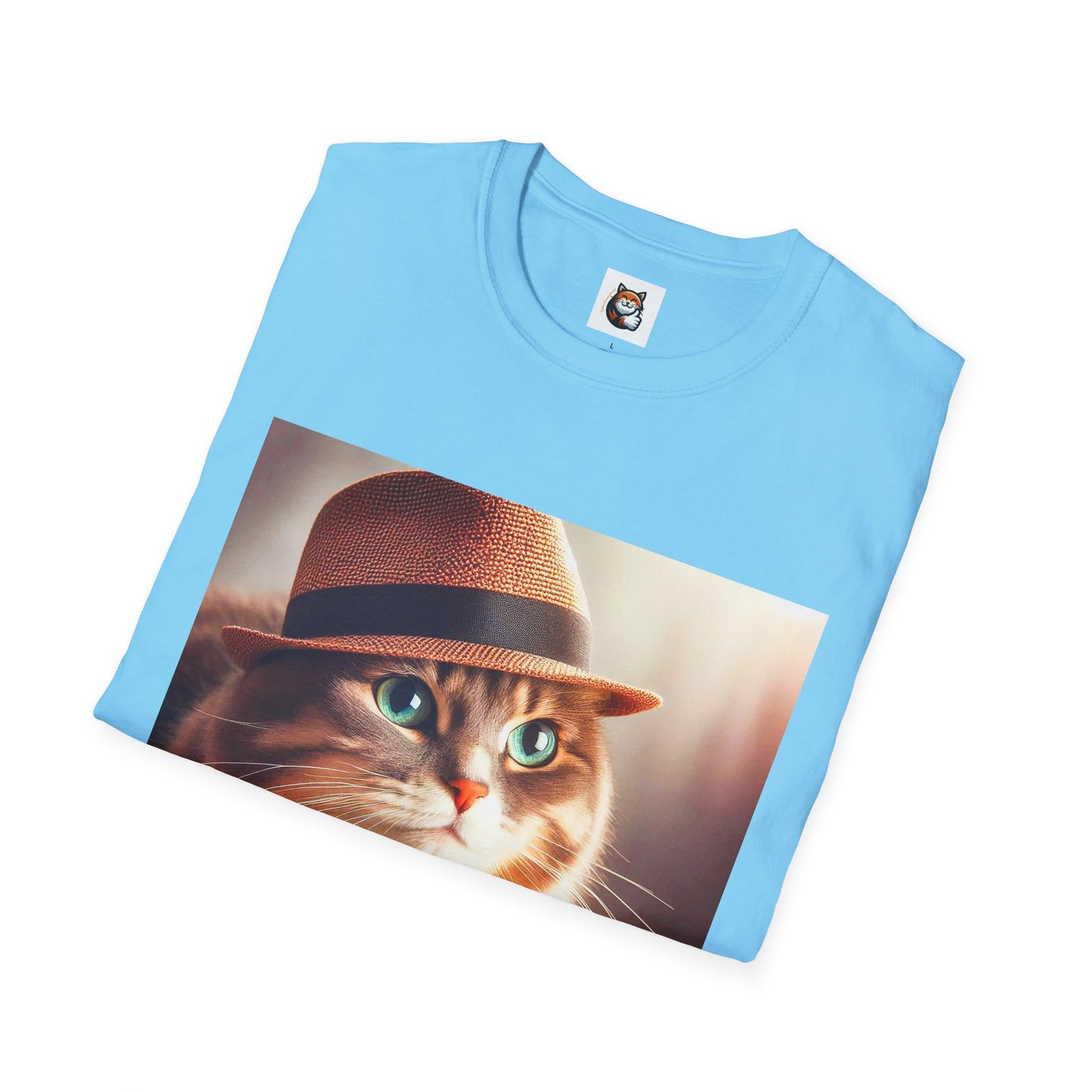 Domestic Cat Unisex Softstyle T-Shirt