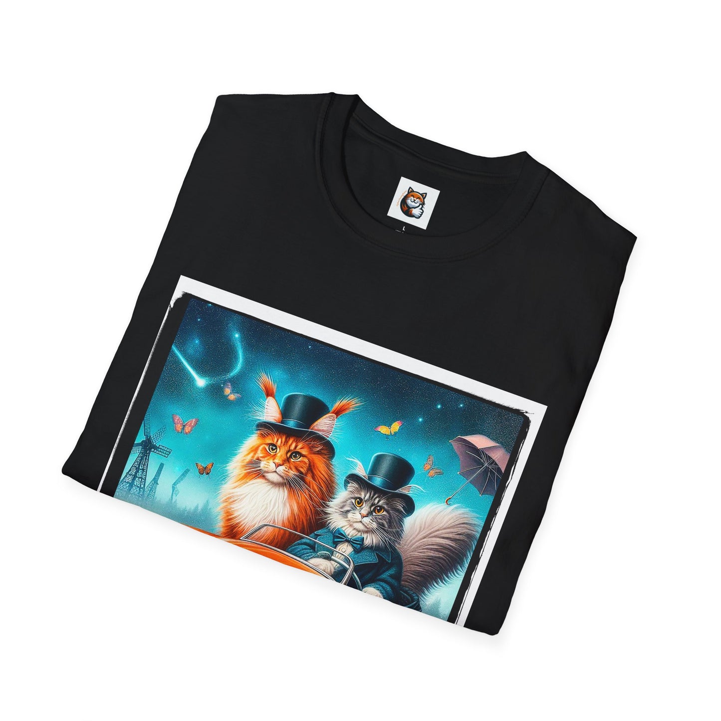 Wacky Maine Coon Unisex Softstyle T-Shirt