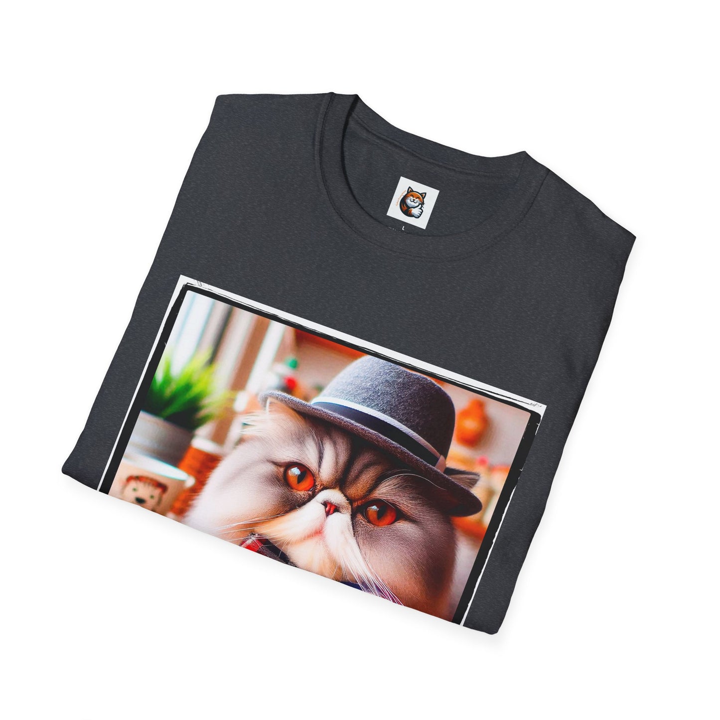 Persian Cat Unisex Softstyle T-Shirt