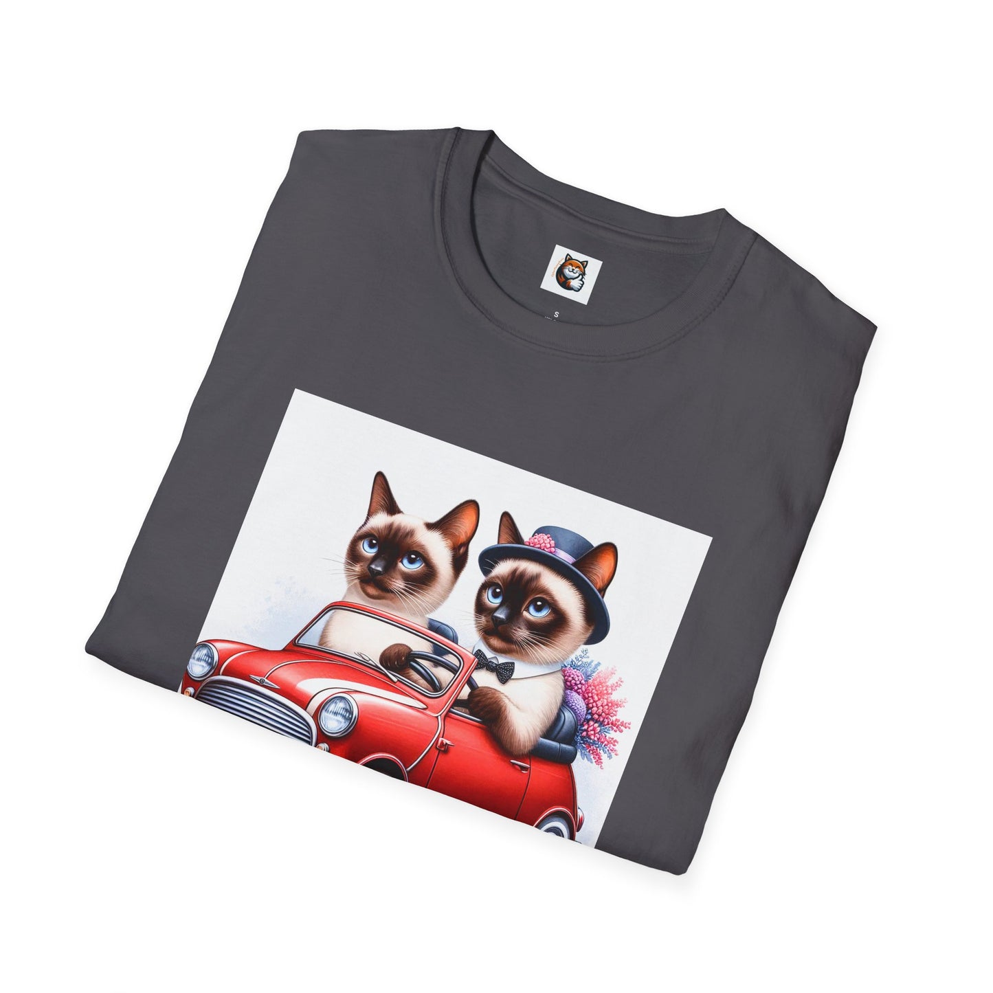 Wacky Siamese Cat friends driving
