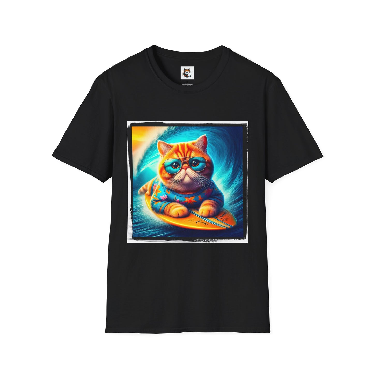 Exotic Shorthair Cat Unisex Softstyle T-Shirt