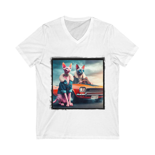 Cornish Rex pretty couple  Tee