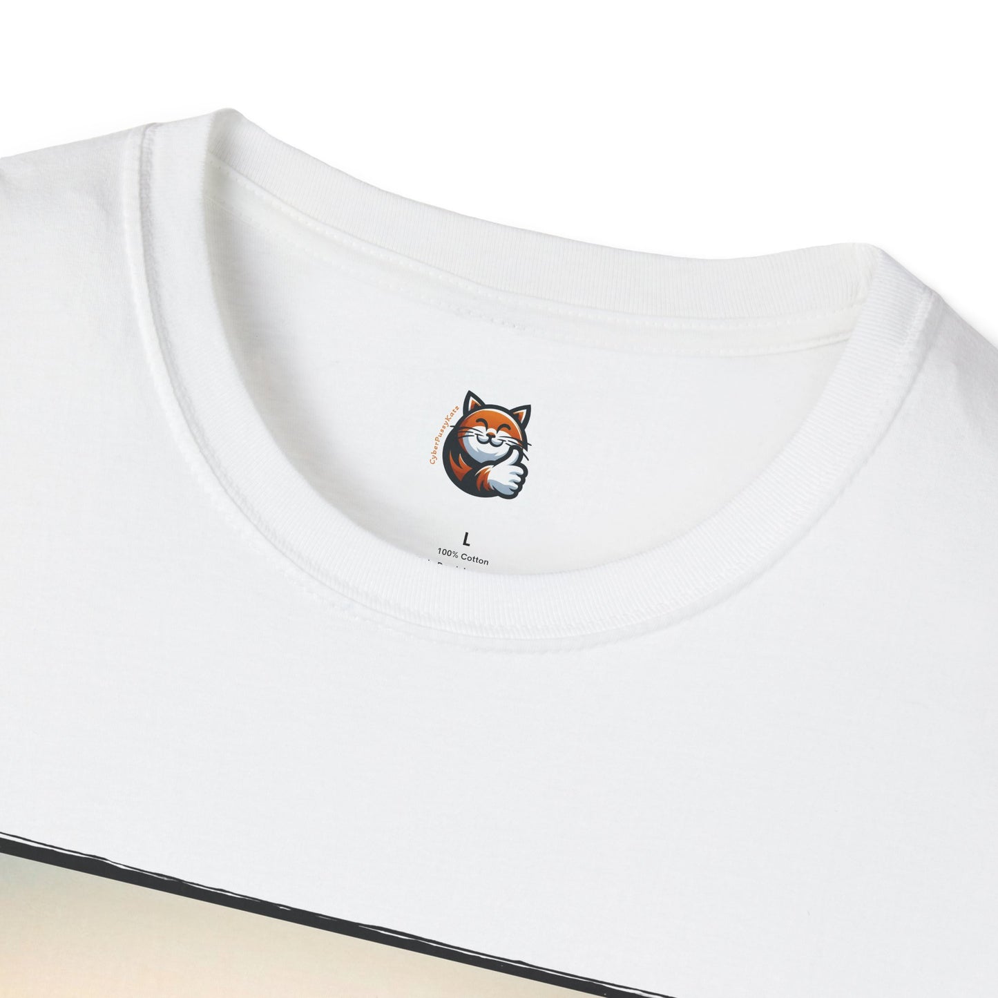 Wacky  Devon Rex Cat Unisex Softstyle T-Shirt