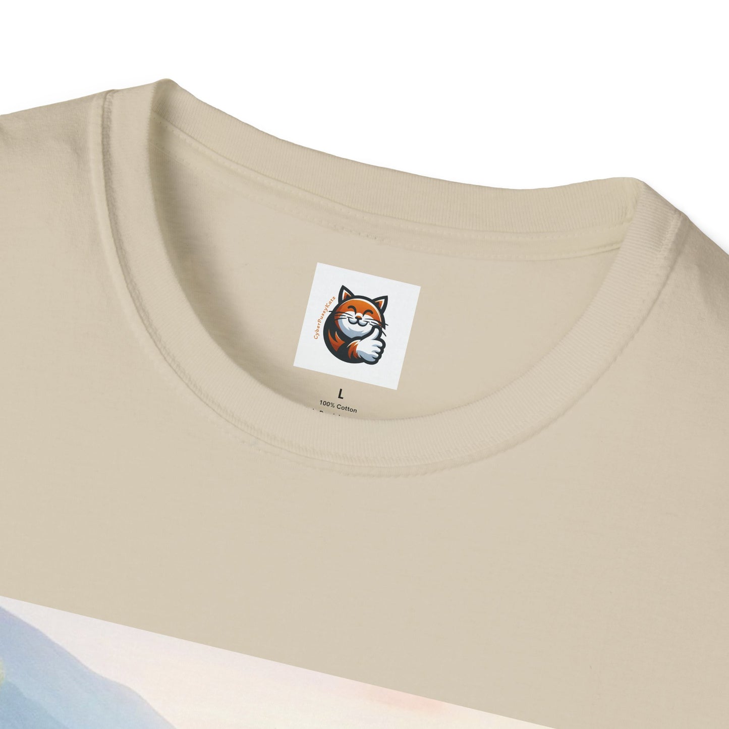 Wacky Norwegian Forest Cat Unisex Softstyle T-Shirt
