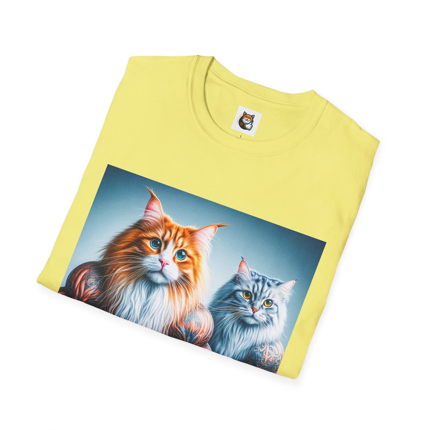 Norwegian Forest Cat Unisex Softstyle T-Shirt