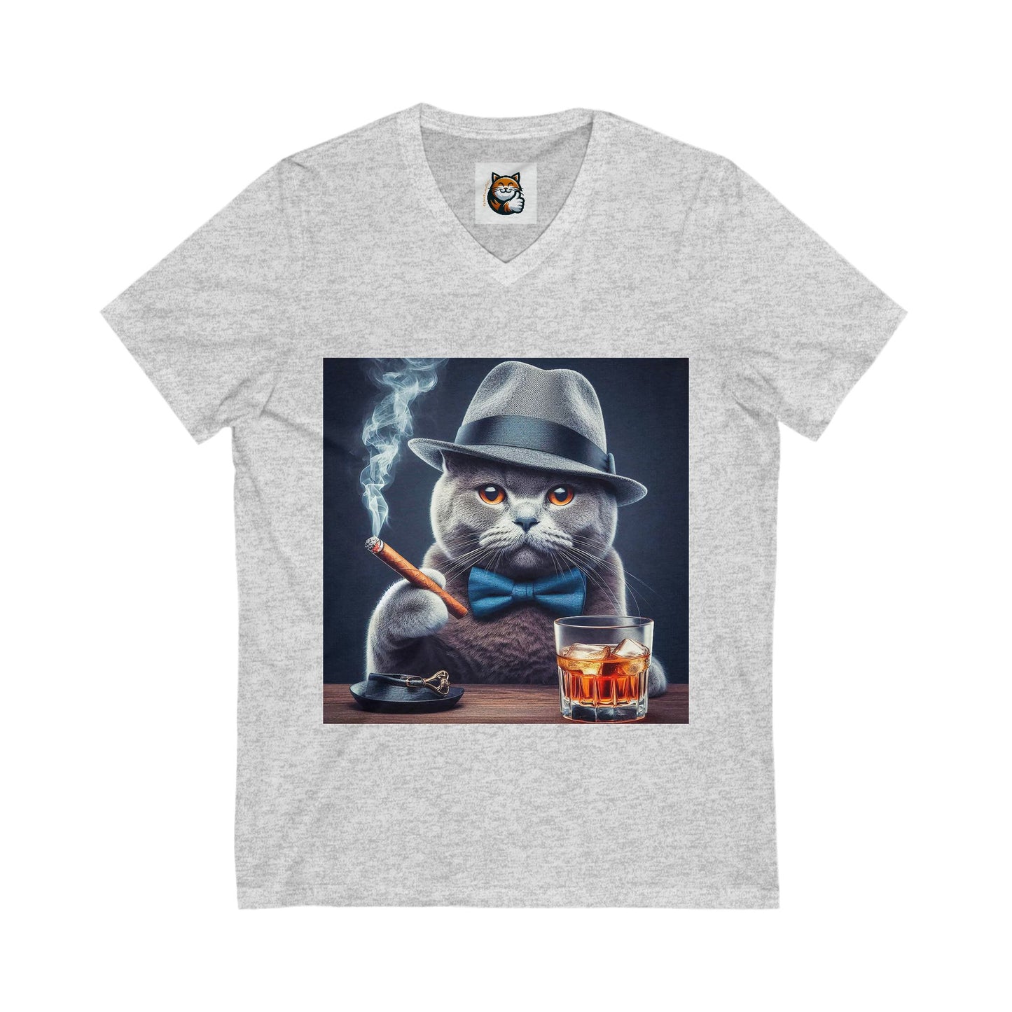 Russian Blue cigars  V-Neck Tee