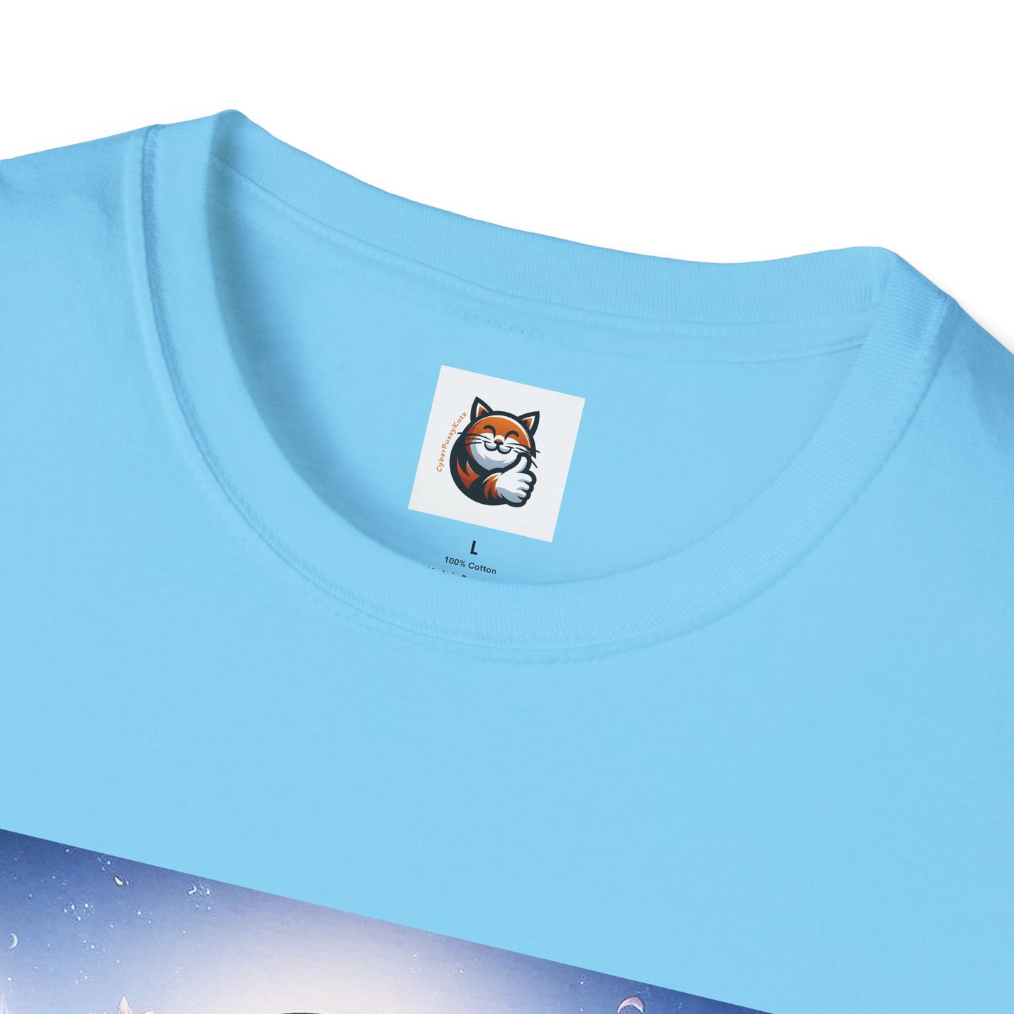 Scottish Fold Cat heavenly Angel T-Shirt