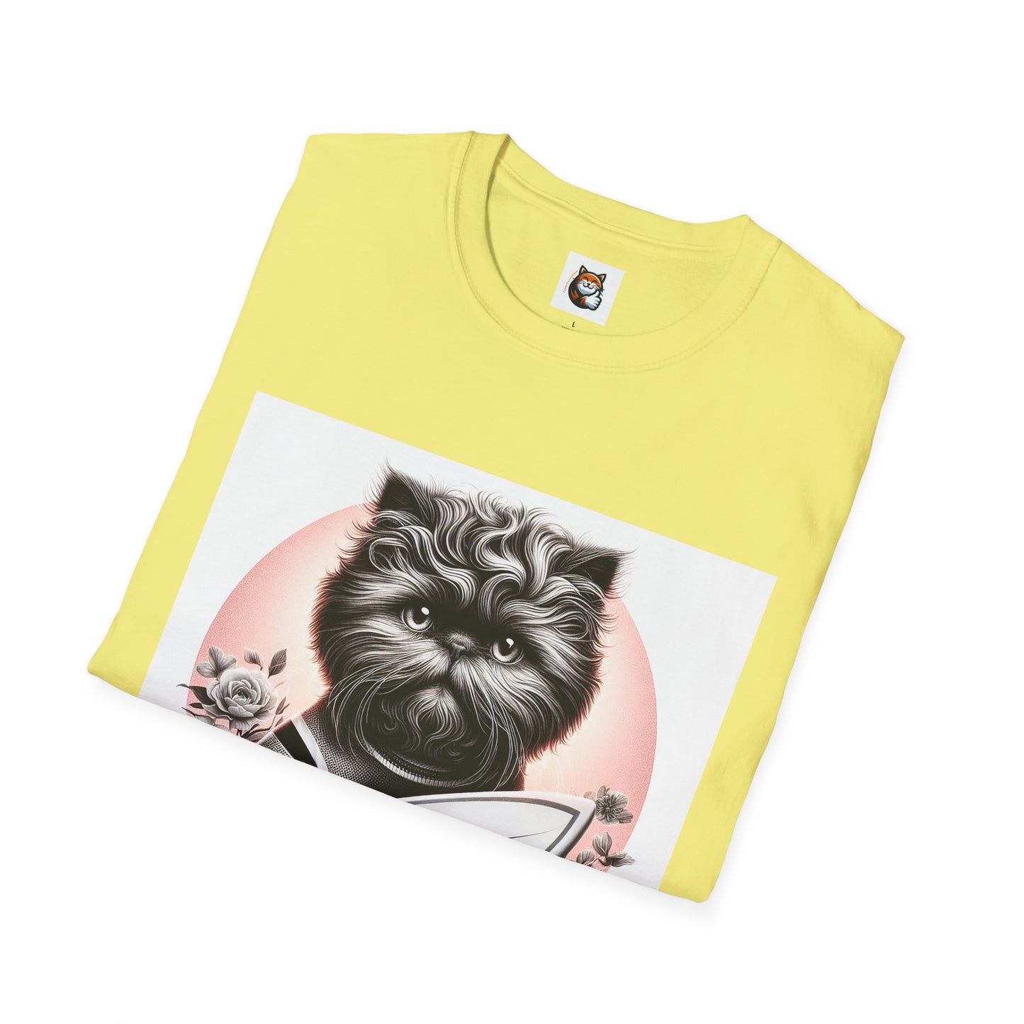Selkirk Rex Cat T-Shirt fluffy surfer girl
