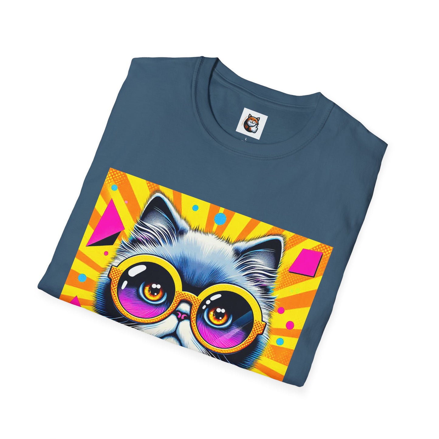 Persian Cat Unisex Softstyle T-Shirt