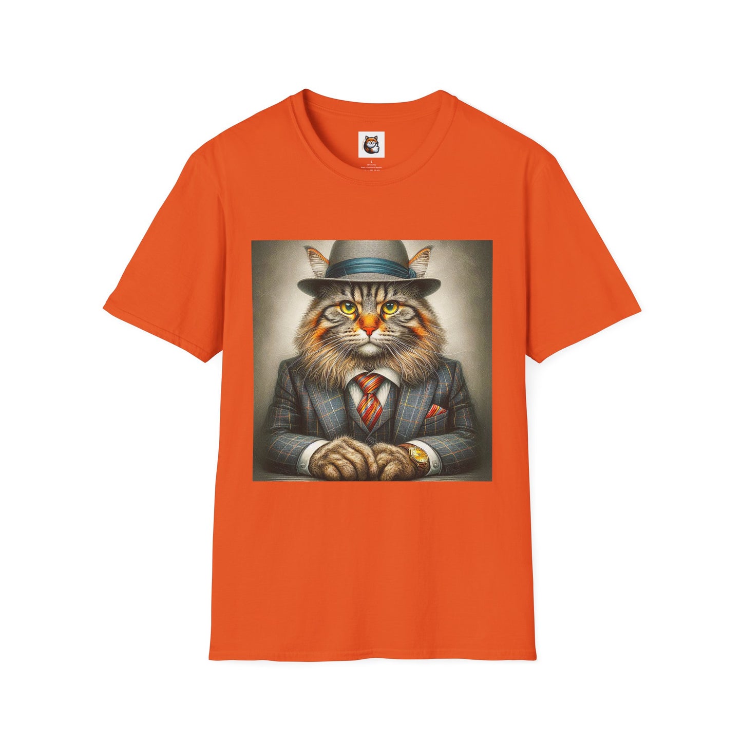 Maine Coon Unisex Softstyle T-Shirt
