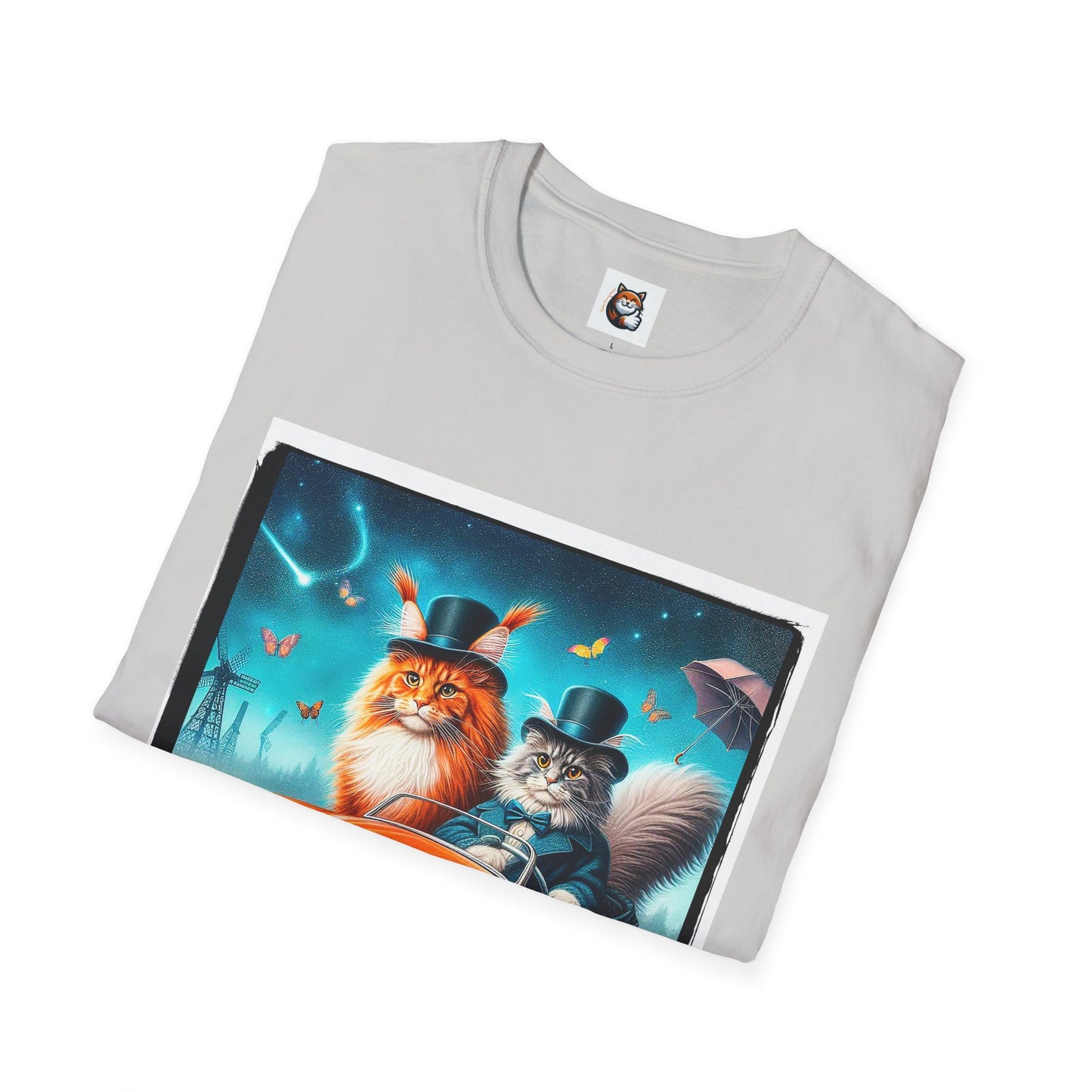 Wacky Maine Coon Unisex Softstyle T-Shirt