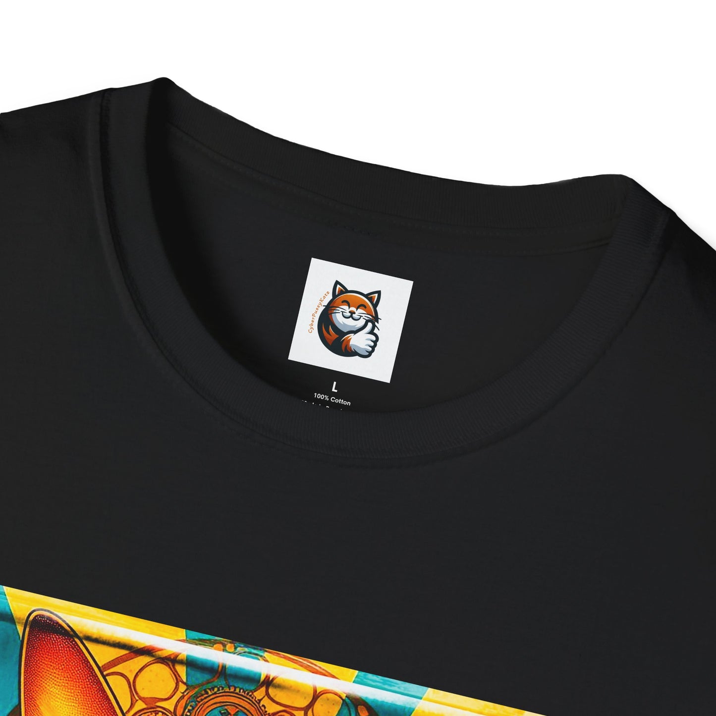 Abyssinian Unisex  steam punk Softstyle T-Shirt