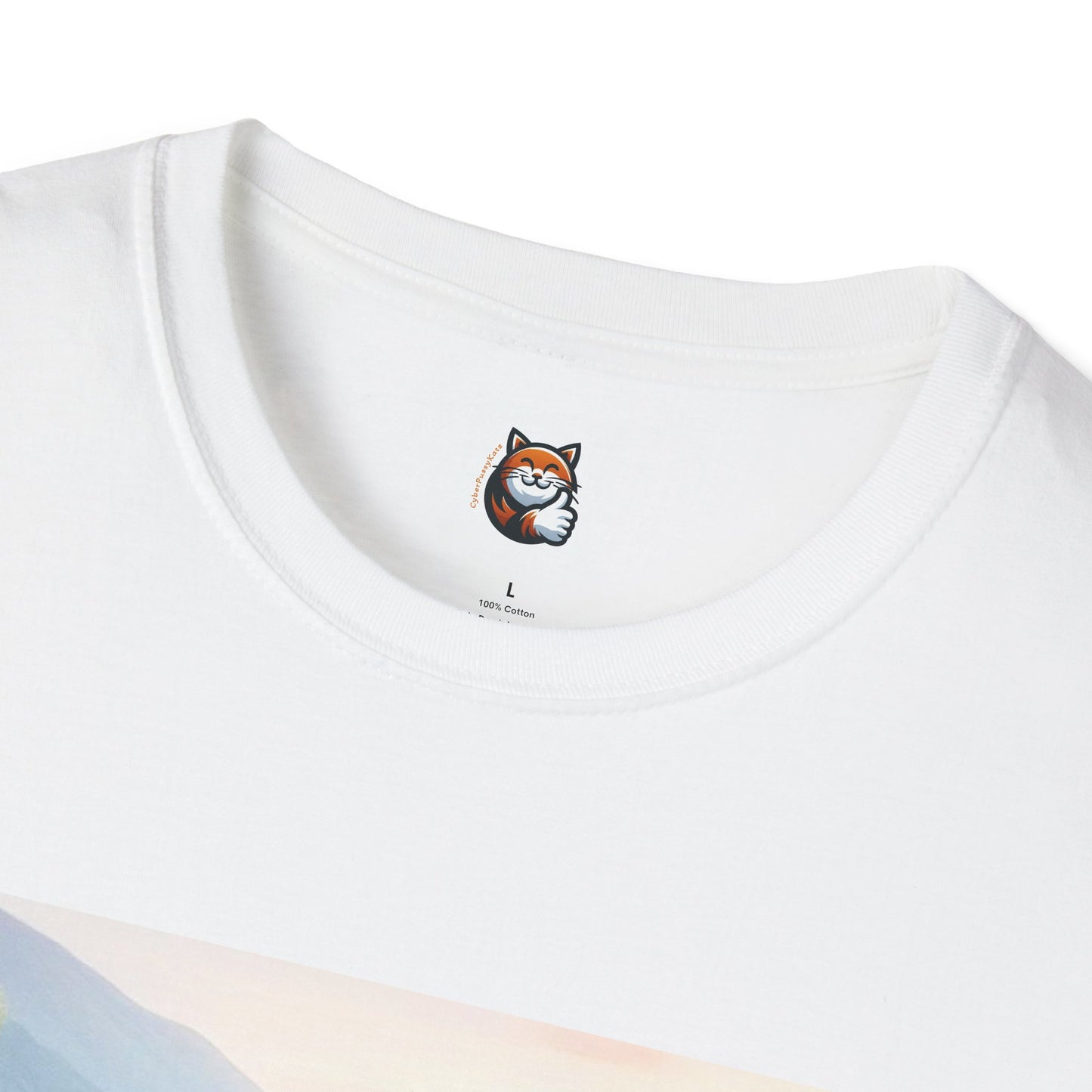 Wacky Norwegian Forest Cat Unisex Softstyle T-Shirt