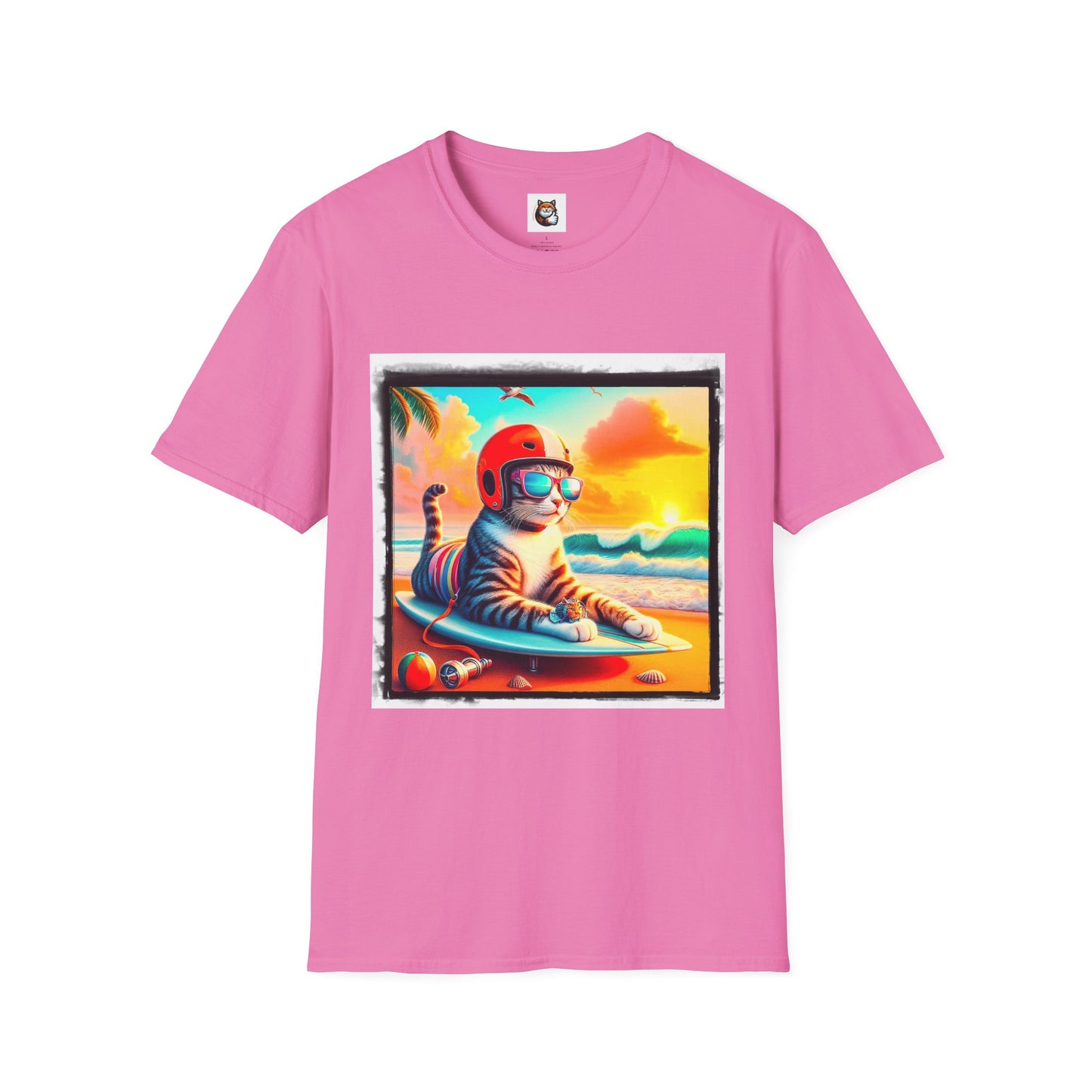 Domestic Cat Unisex Softstyle T-Shirt
