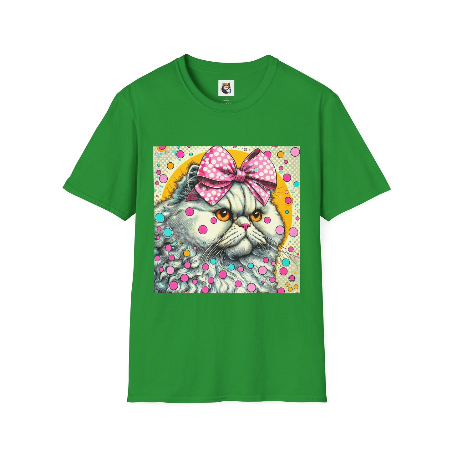 Selkirk Rex Cat T-Shirt angry princess