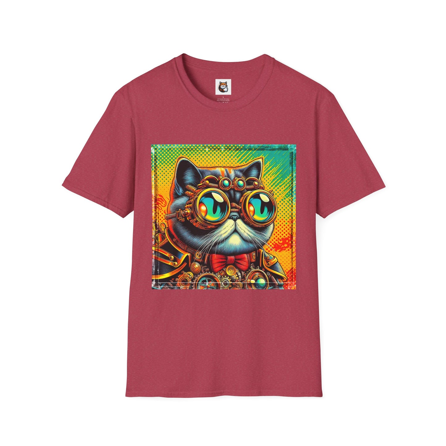 Exotic Shorthair Cat Unisex Softstyle T-Shirt