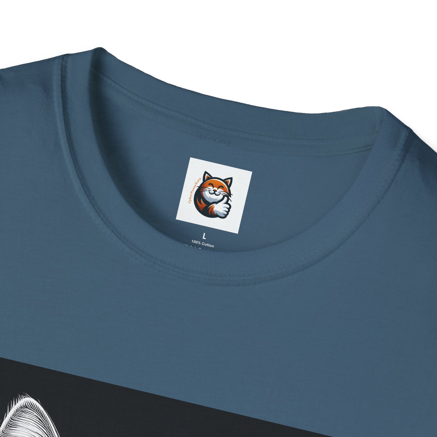 Domestic Cat black and white  T-Shirt