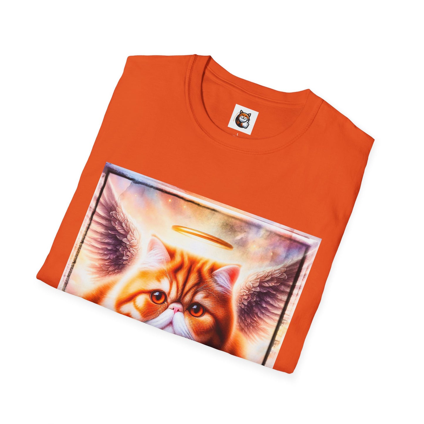 Exotic Shorthair Cat Unisex Softstyle T-Shirt