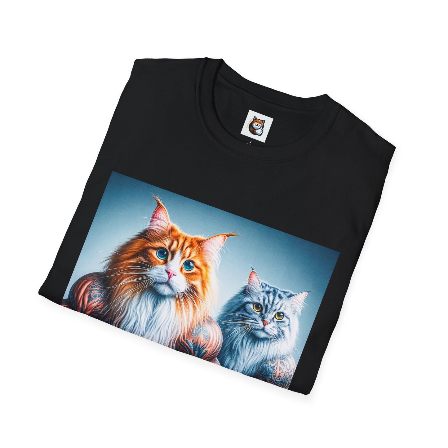 Norwegian Forest Cat Unisex Softstyle T-Shirt