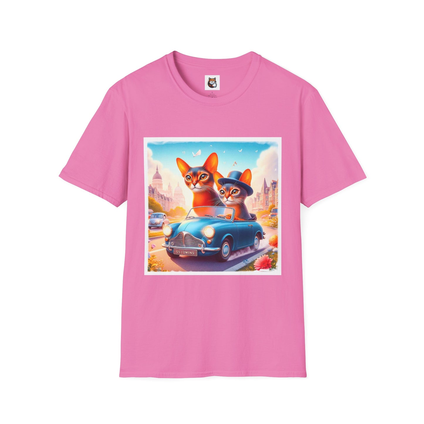 Wacky tiny car Unisex Softstyle T-Shirt