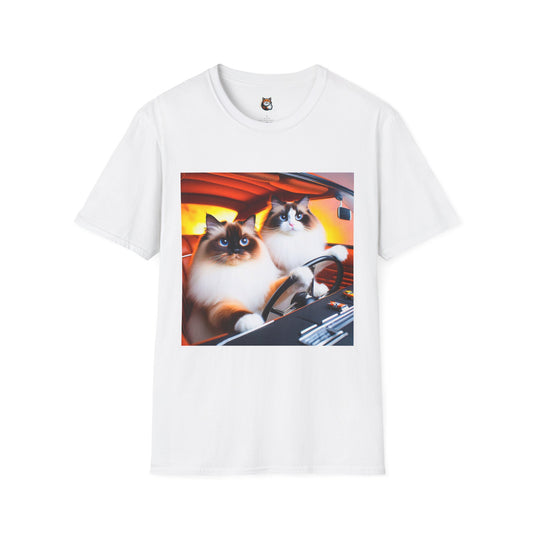 Wacky Ragdoll Unisex Softstyle T-Shirt