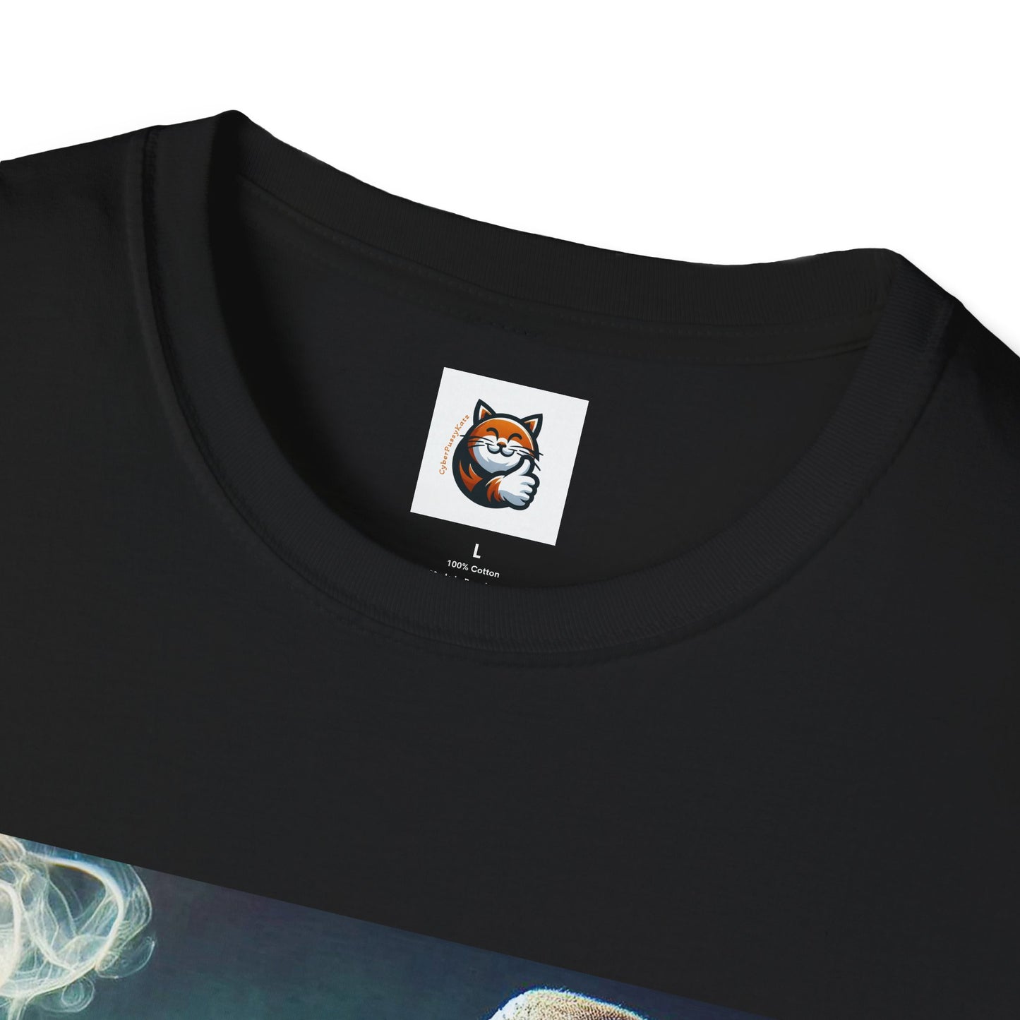 Selkirk Rex Cat T-Shirt cigars and whiskey
