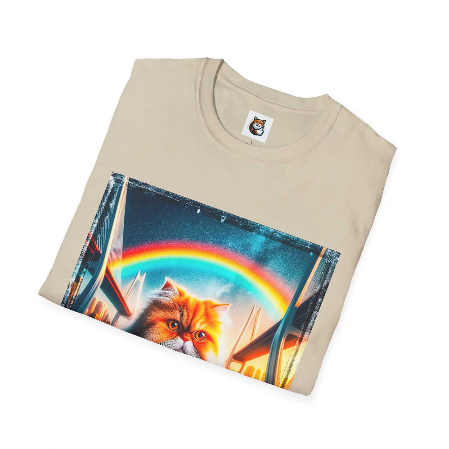 Persian Cat Unisex Softstyle T-Shirt
