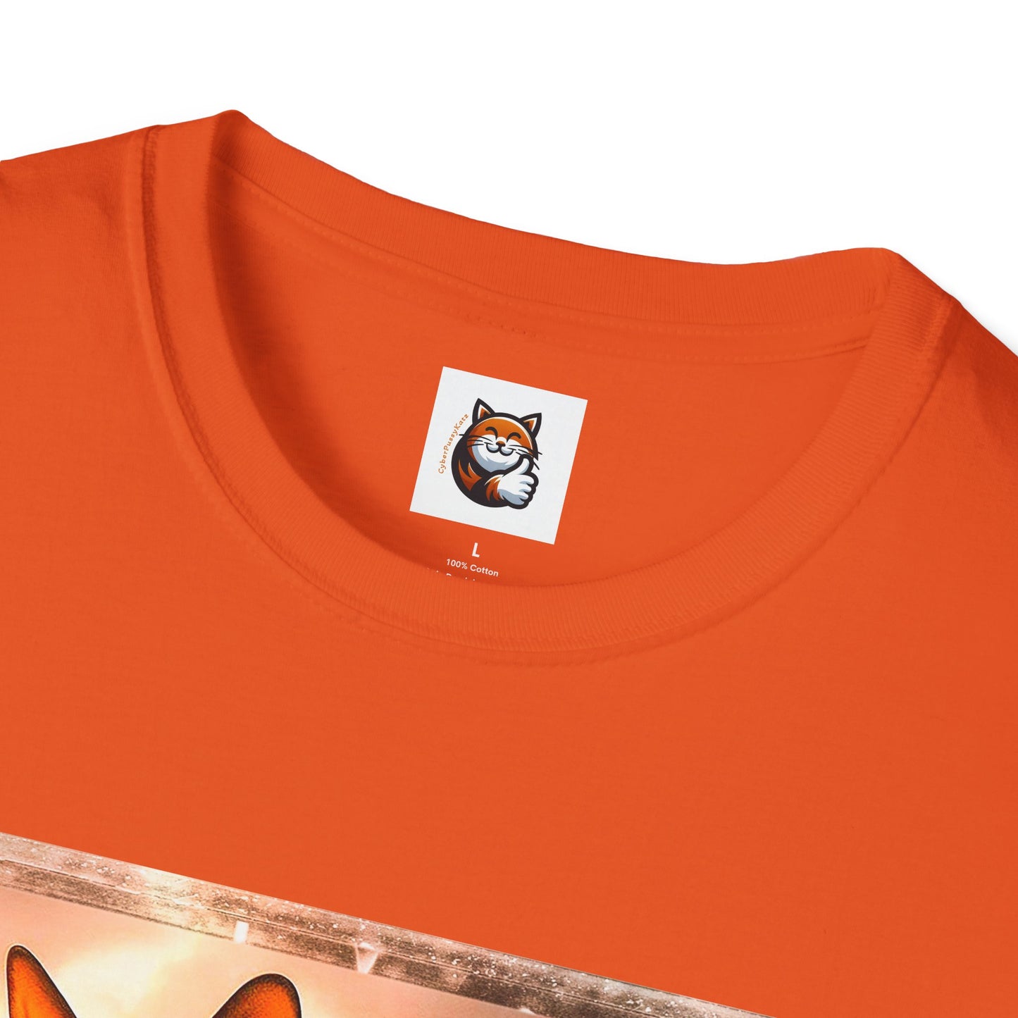 Wacky  Devon Rex Cat Unisex Softstyle T-Shirt