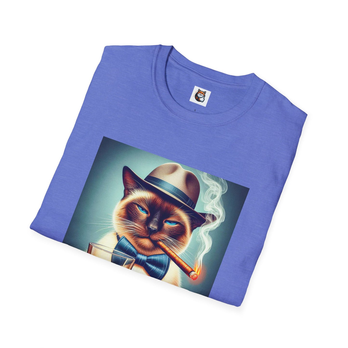 Siamese Cat smoking shirt