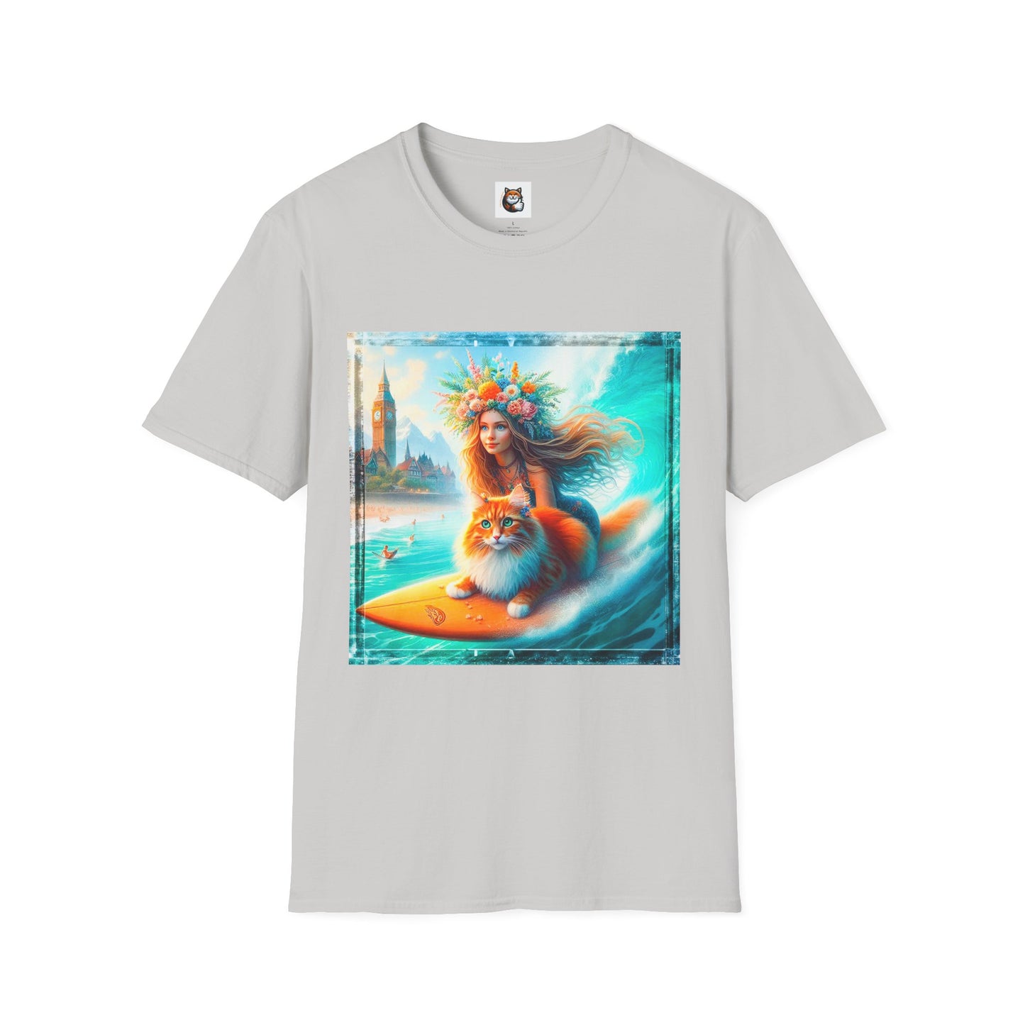 Norwegian Forest Cat Unisex Softstyle T-Shirt