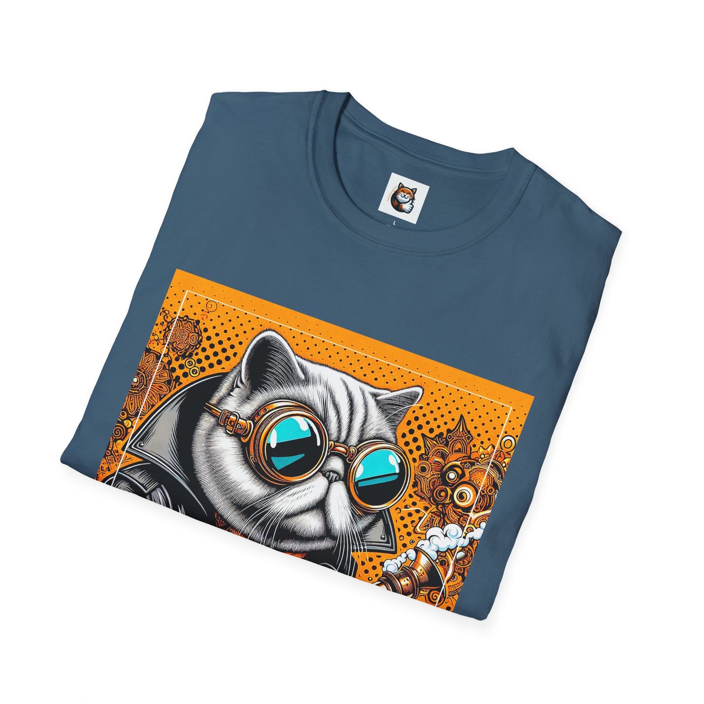 Exotic Shorthair Cat Unisex Softstyle T-Shirt