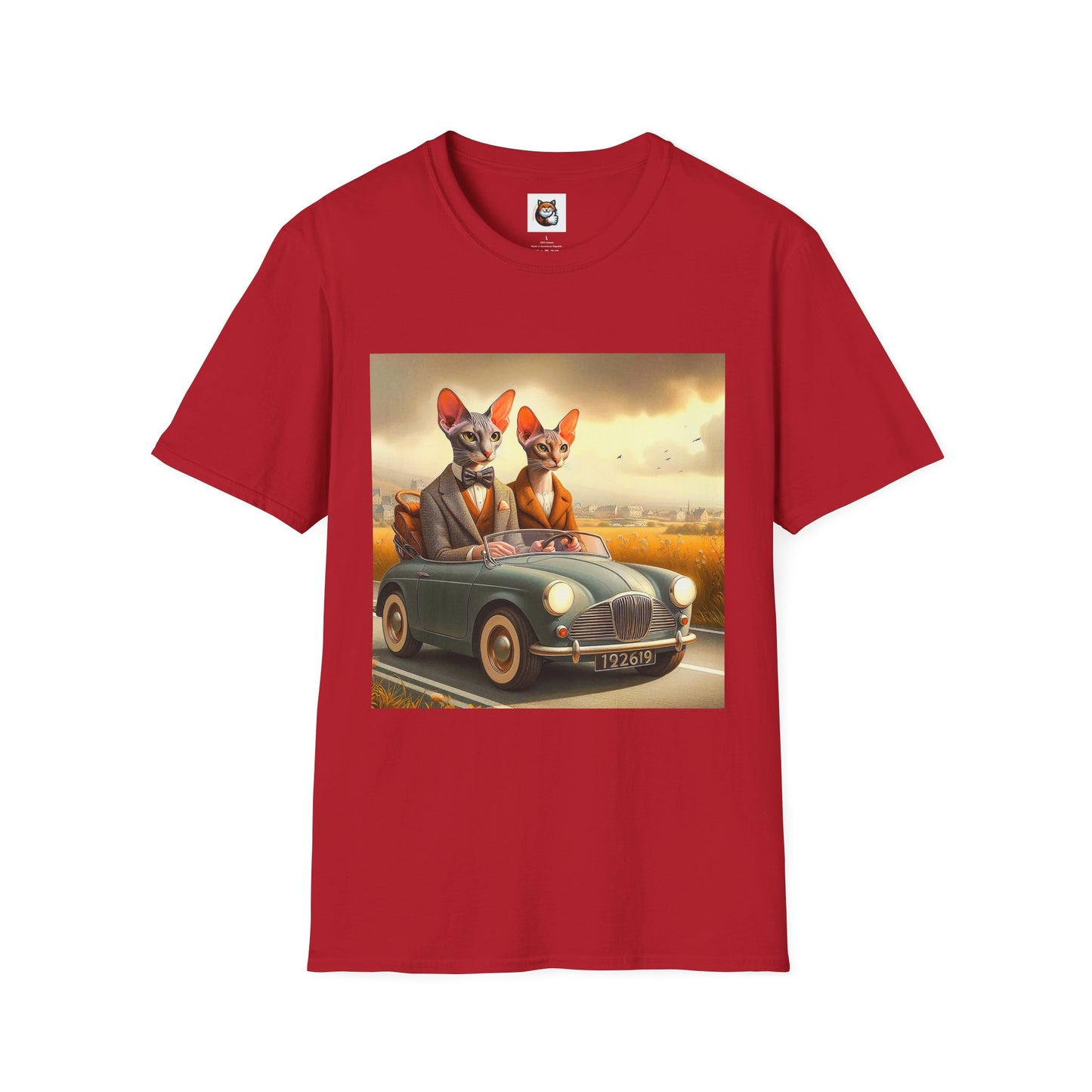Wacky Oriental Shorthair Unisex Softstyle T-Shirt