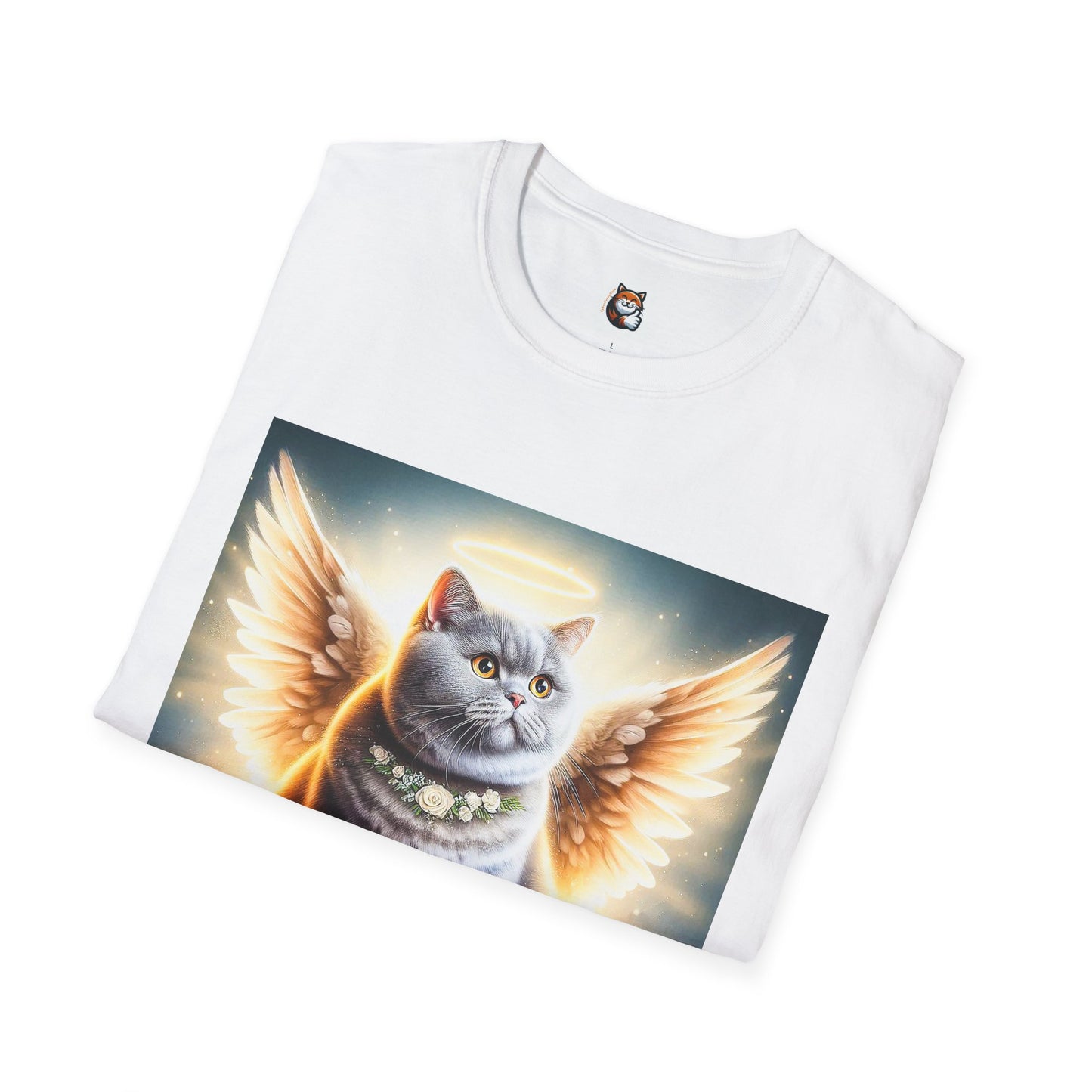 British Shorthair wings Softstyle T-Shirt