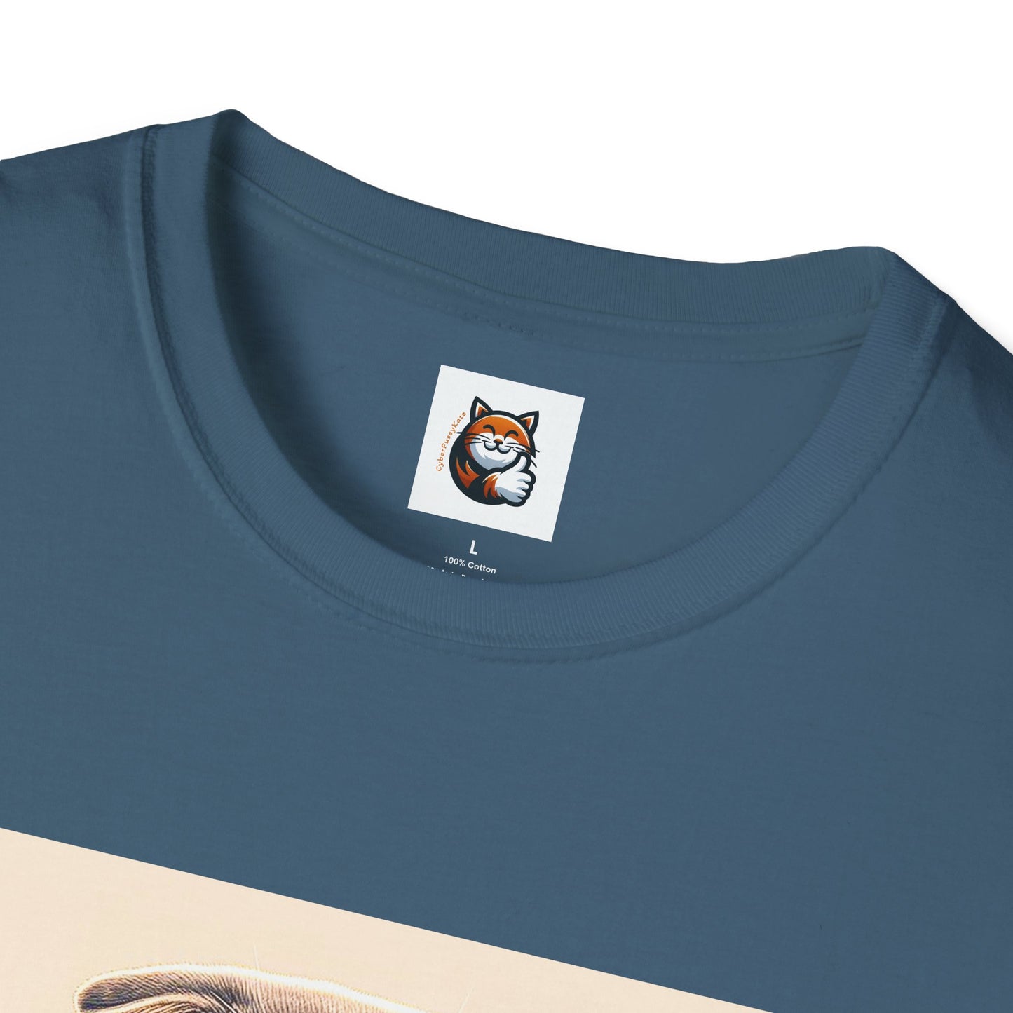 Scottish Fold Cat suit and tie  T-Shirt