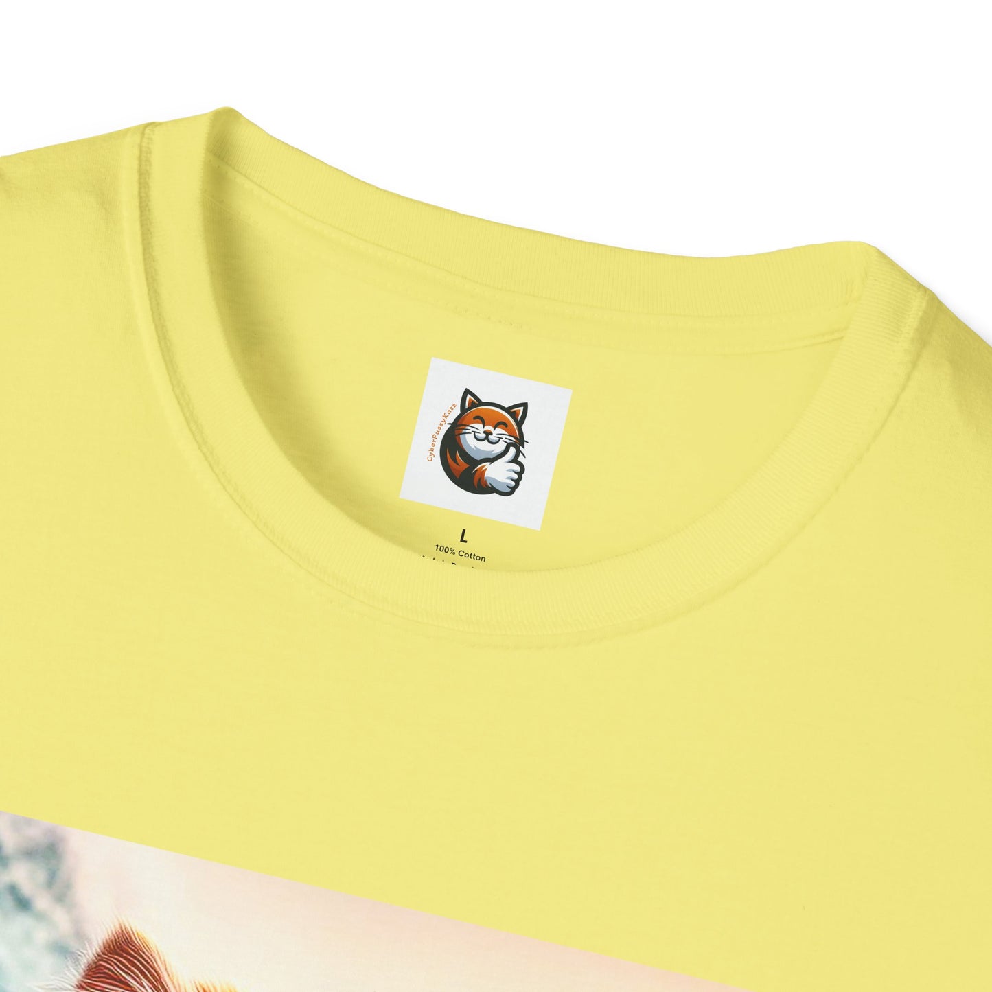 Selkirk Rex Cat T-Shirt angry surfer