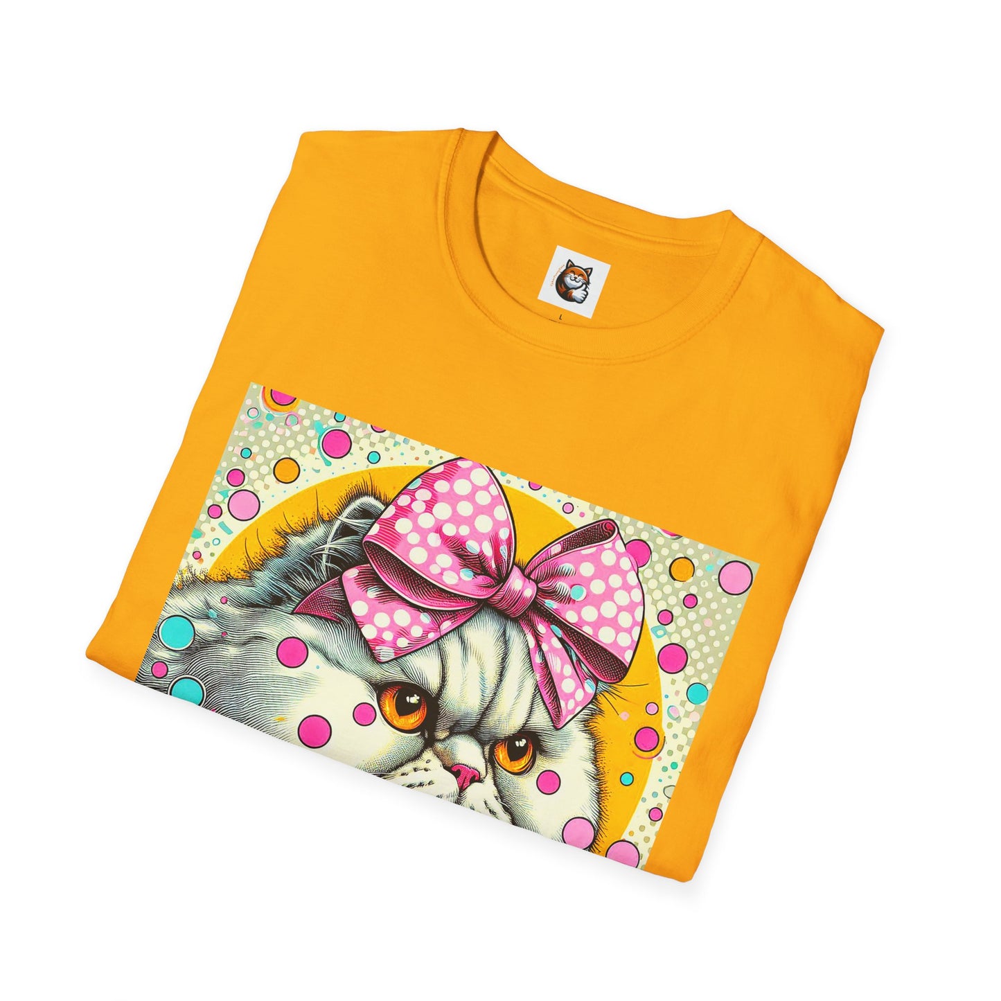 Selkirk Rex Cat T-Shirt angry princess