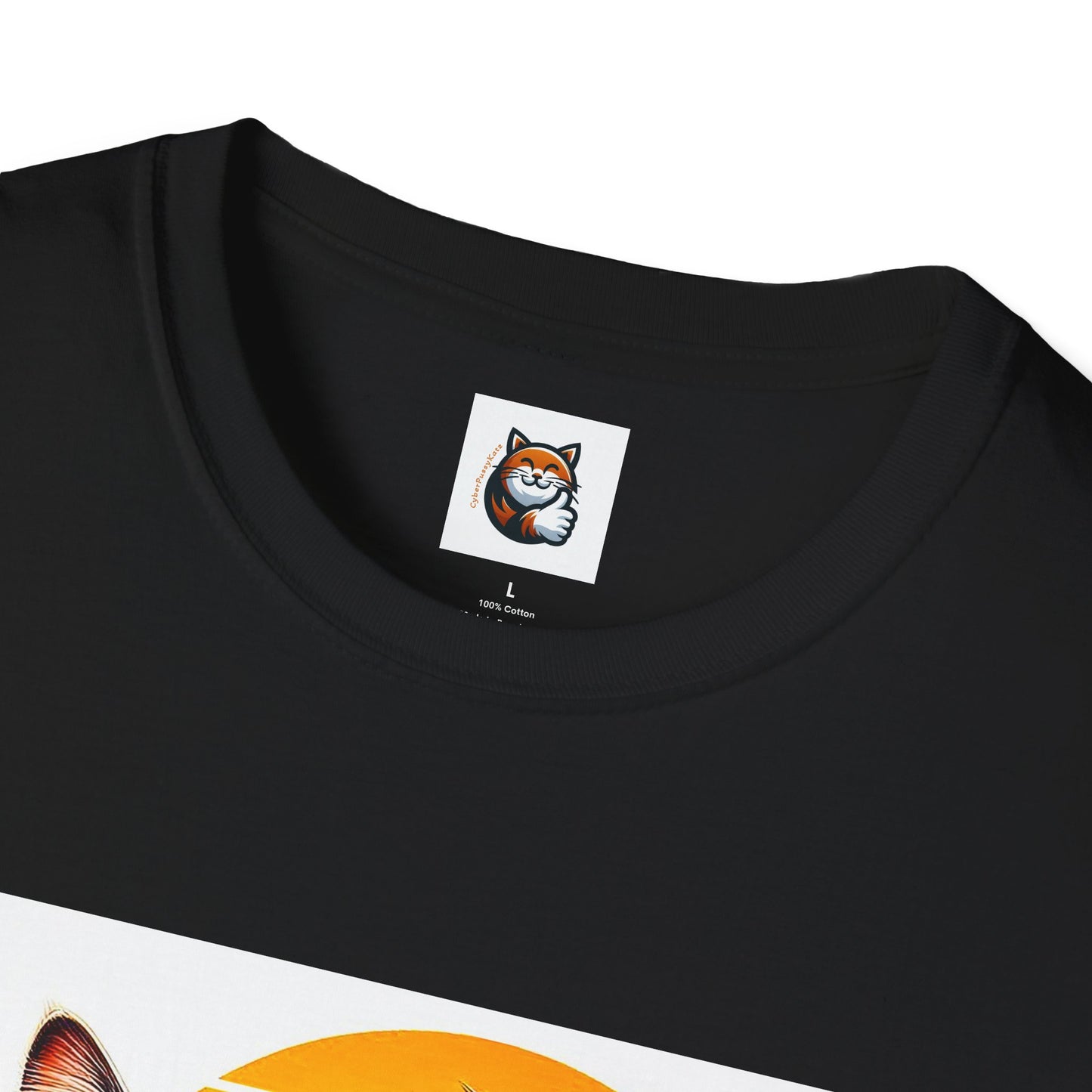 British Shorthair surfing Softstyle T-Shirt